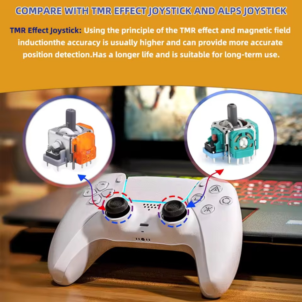 2-10Pcs Replacement TMR Effect - огляд і ціна Gaming Console Tv